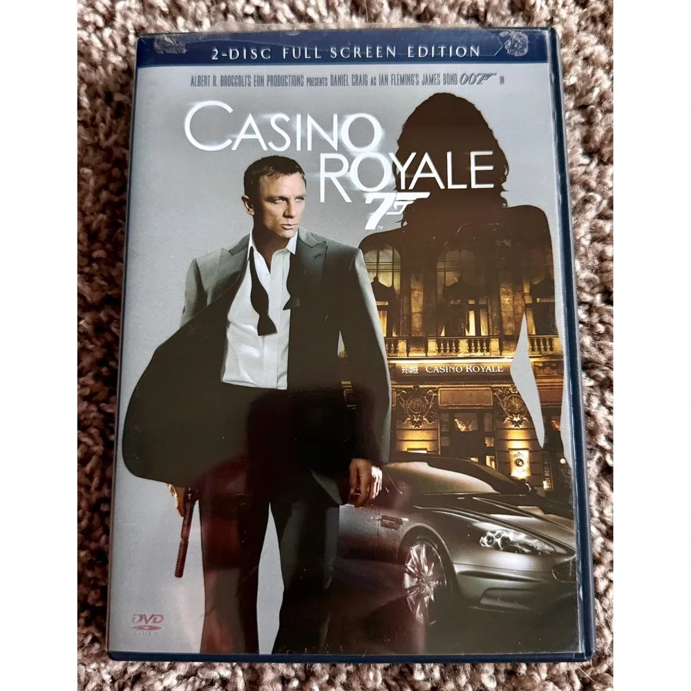 Sony Casino Royale 007 DVD Excellent Full Screen 2-Disc Special Edition 2006